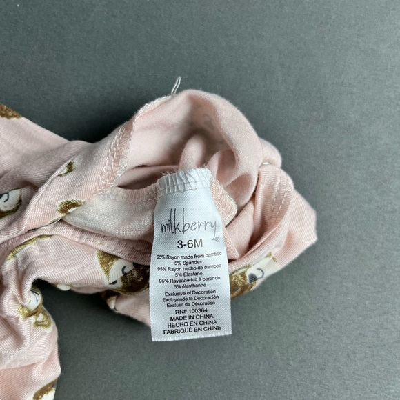 NWT Milkberry Bamboo 2-pieces set “ Baby Bear” size 3-6 Months - Picture 10 of 10